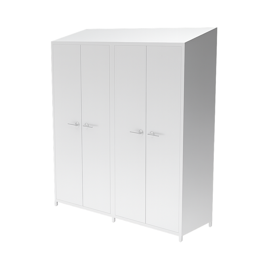 Free-Standing Gowning Cabinet