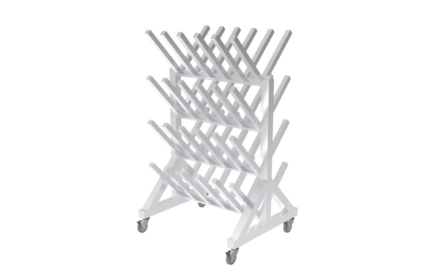 Mobile Boot Racks Double Sided