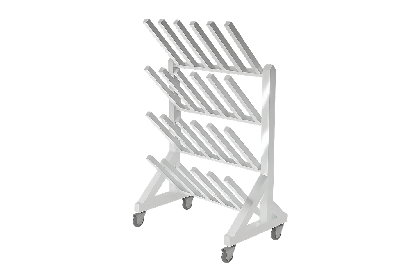 Mobile Boot Racks Single Sided