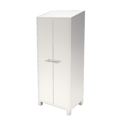 Free-Standing Gowning Cabinet