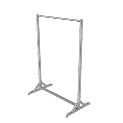 Free-Standing Gowning Rack