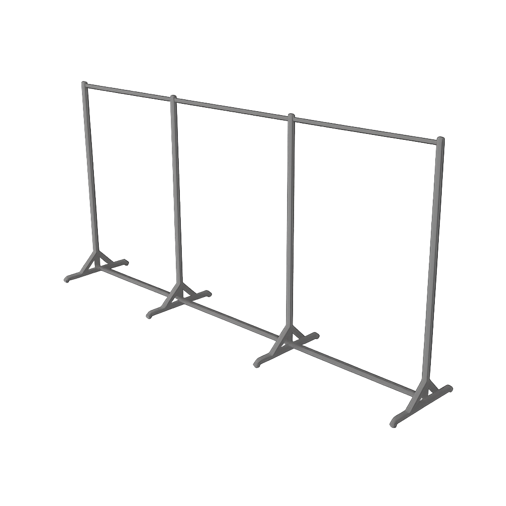 Free-Standing Gowning Rack