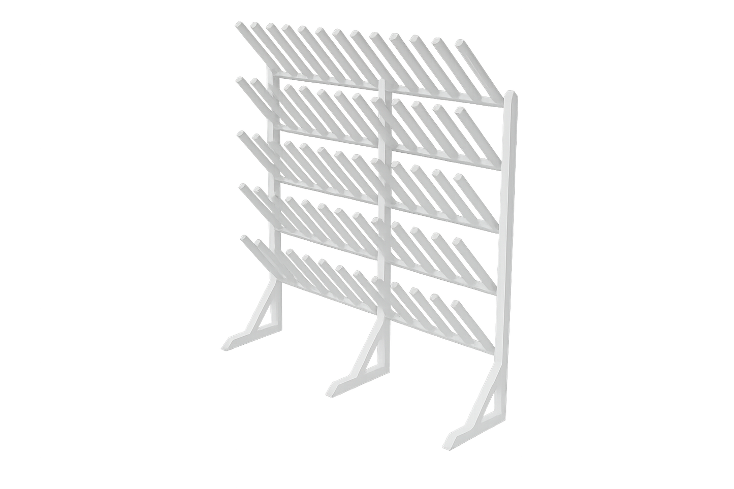Free-Standing Single Sided Boot Racks